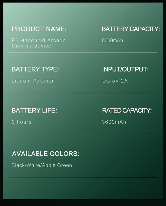 Gamemt E6 Handhelds Wiki