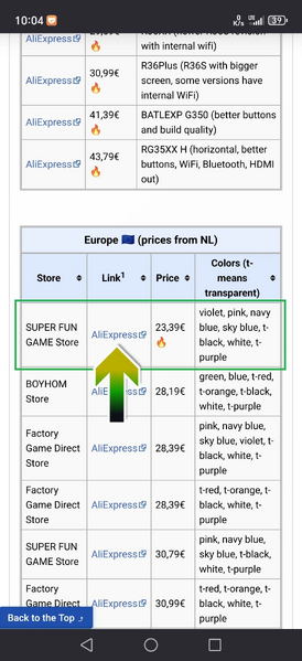 Visit the listing on the wiki once (can be done on PC too)